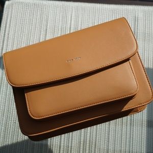Pixie Mood Zoe Crossbody - Honey Vegan Leather NWT